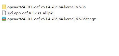 OAF IPKs 1